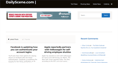 Desktop Screenshot of dailyscene.com
